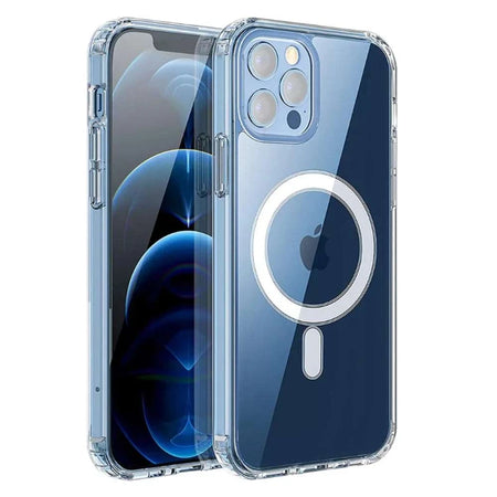 Luxury Clear magnetic Case For IPhone 12,13,14