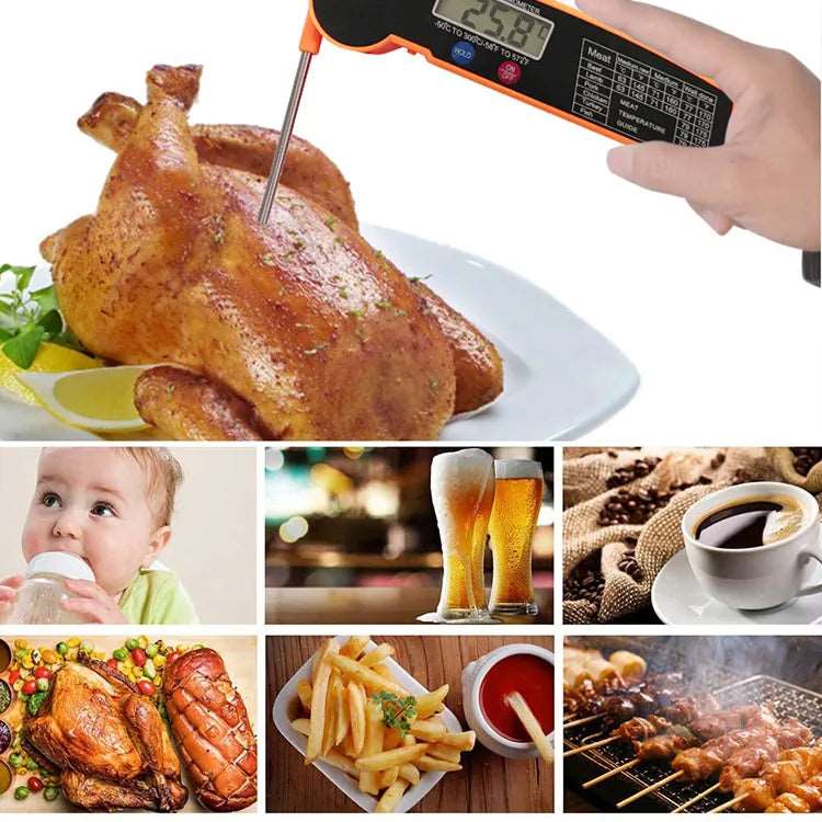 Instant Read Meat Thermometer for Cooking