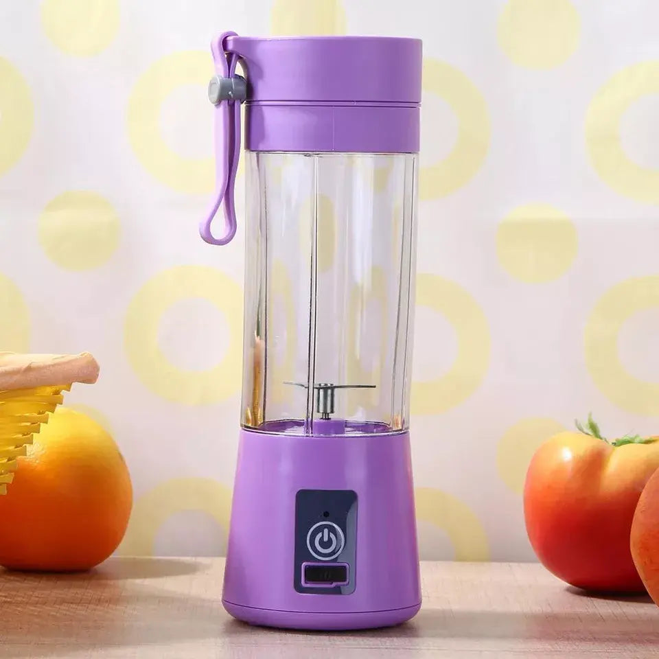 Φορητό Blender Juicer Επαναφορτιζόμενη USB 380ml